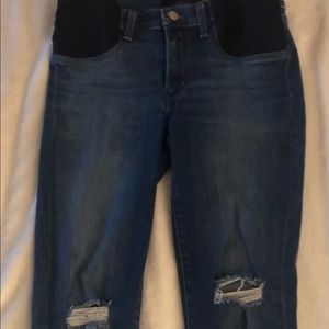J Brand Skinny Maternity Jeans Size 27